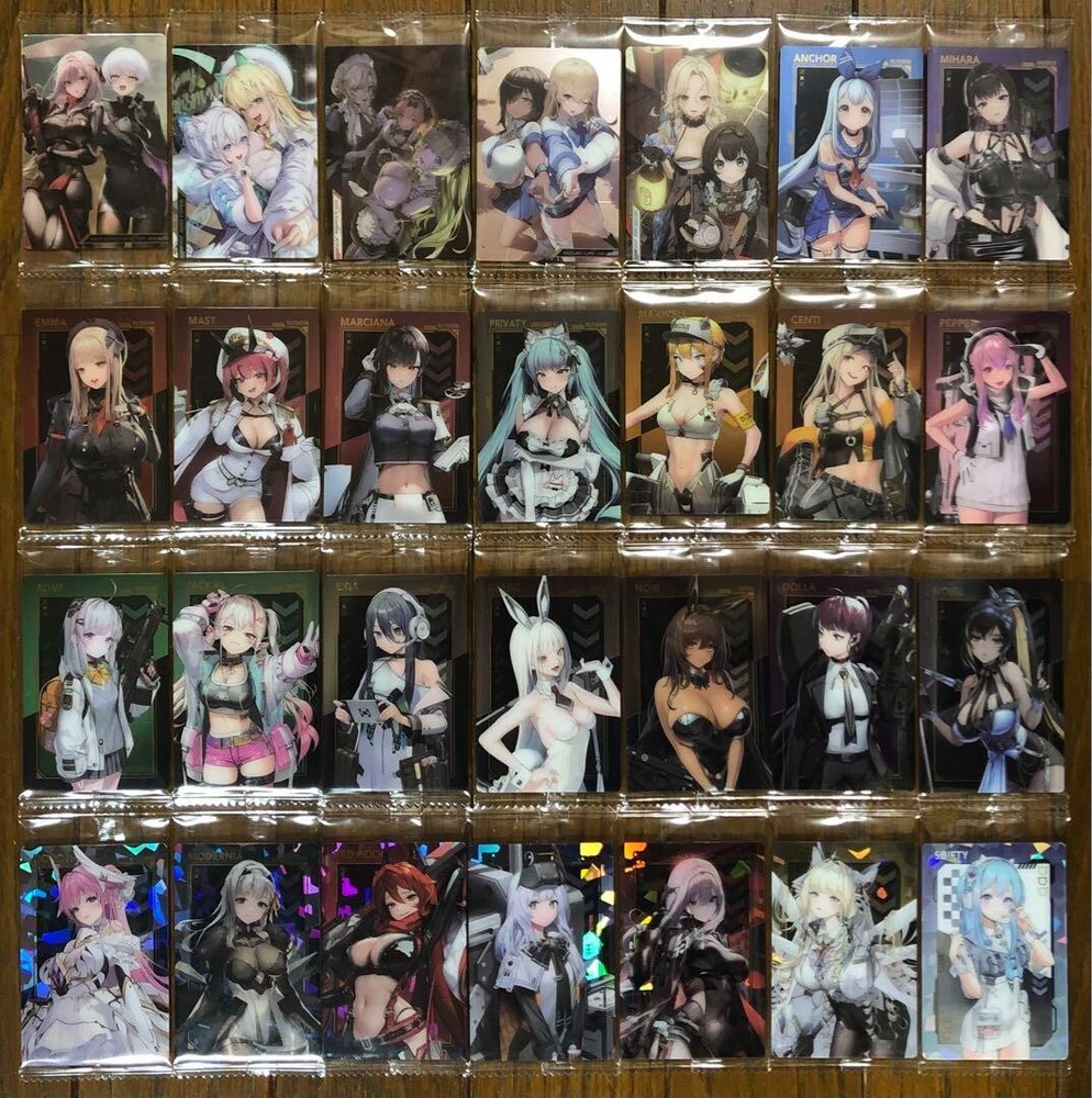 Tarjeta Nikke Diosa de la Victoria Oblea Completa 28 Tipos Vol. 2 Bandai Japón sellados