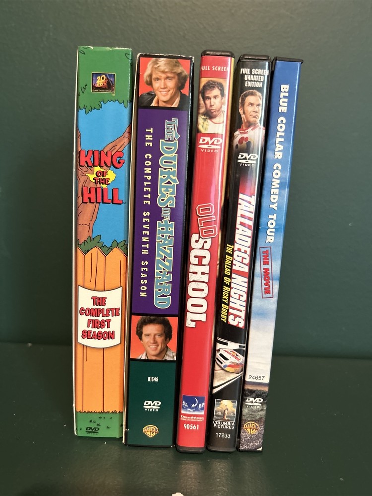 Lot of Country DVDs Featuring Dukes of Hazzard King of the Hill Blue Collar and More