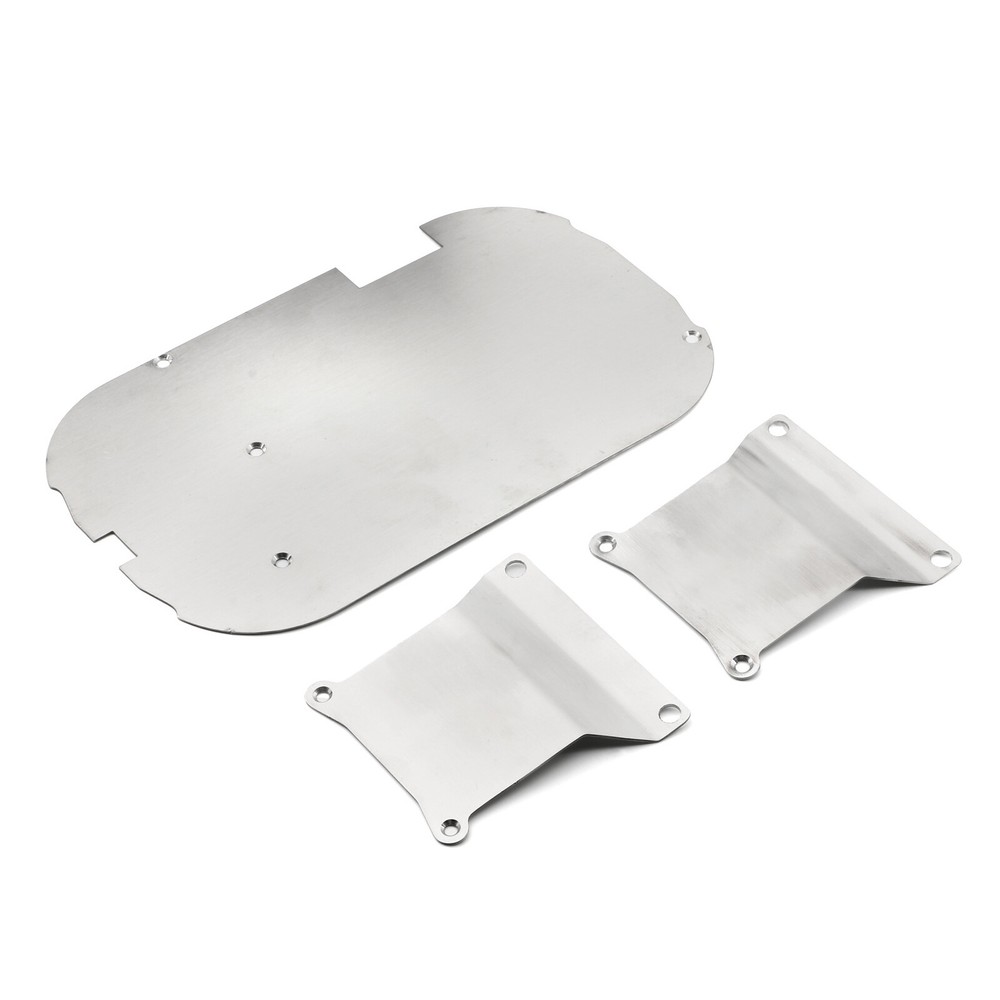 Stainless Steel Chassis Armor Guard Set for TAMIYA TT01 1/10 RC Car