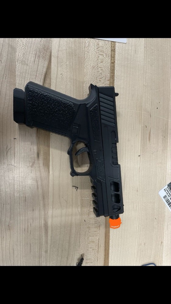 Full Size Glock 19 Prop Hand Gun With Removable Mag And Moving Slide+Trigger!