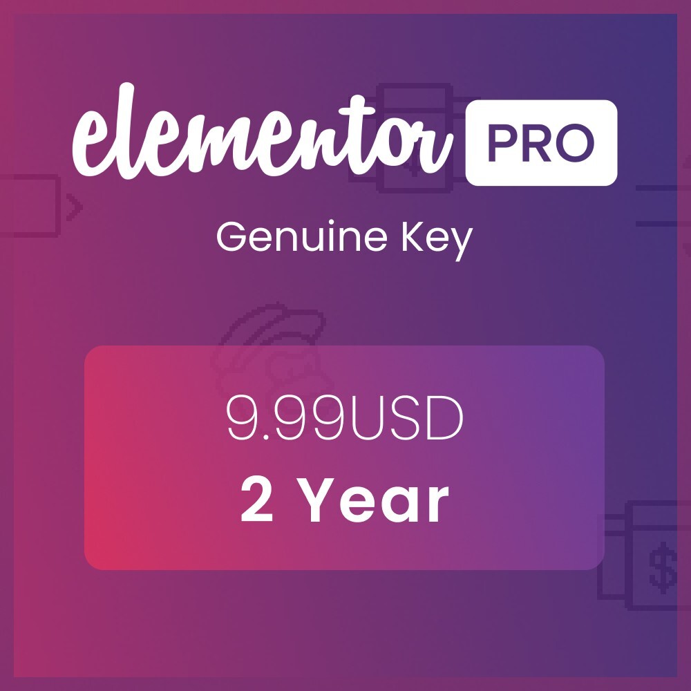 Genuine Elementor Pro Activating Service - 2 Years