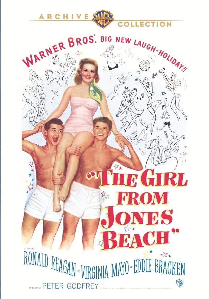 The Girl From Jones Beach (DVD) Eddie Bracken Ronald Reagan Virginia Mayo