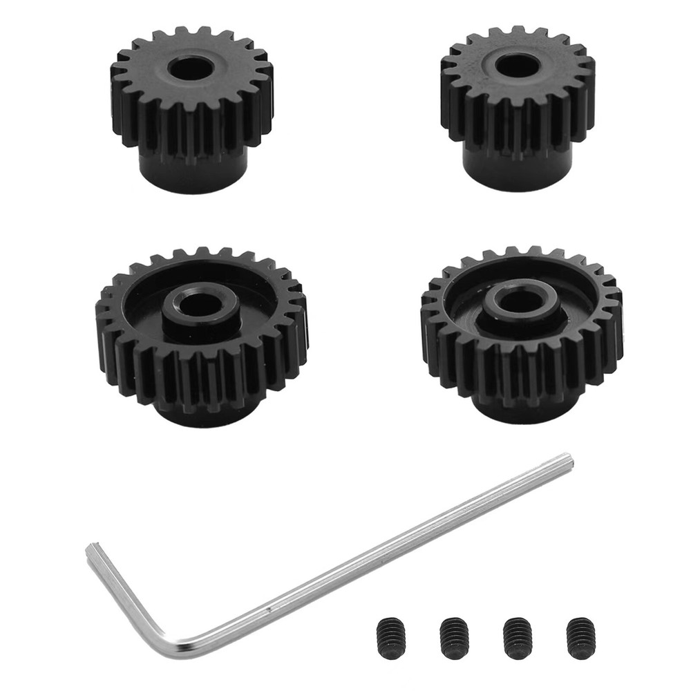 8T 19T 23T 24T Motor Gear Set for TAMIYA TT01 TT02 TB02 TA05 Grasshopper Wasp 1/10 RC Cars