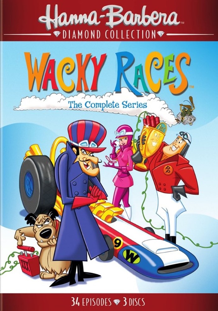 Wacky Races Complete 1968 Series DVD Classic Cartoon