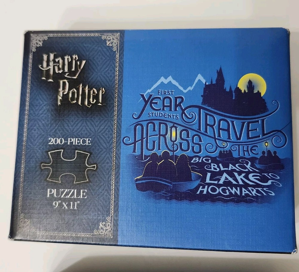 Usaopoly Puzzle Wizarding World Harry Potter Journey To Hogwart 200 Piece Puzzle