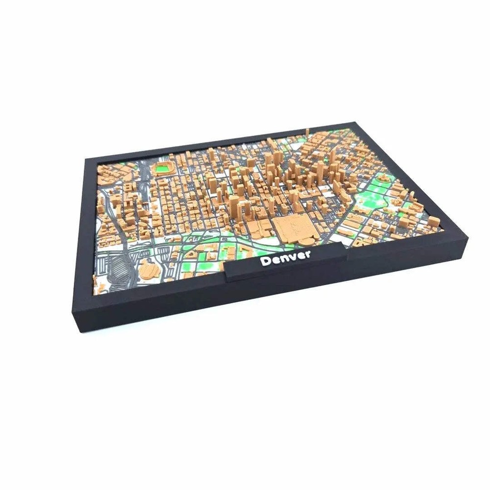 Denver 3D City Map