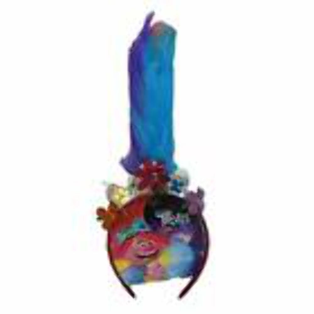 32096 - Vibrant and Colorful Trolls Rainbow Headband for Kids and Adults |Pod 2-