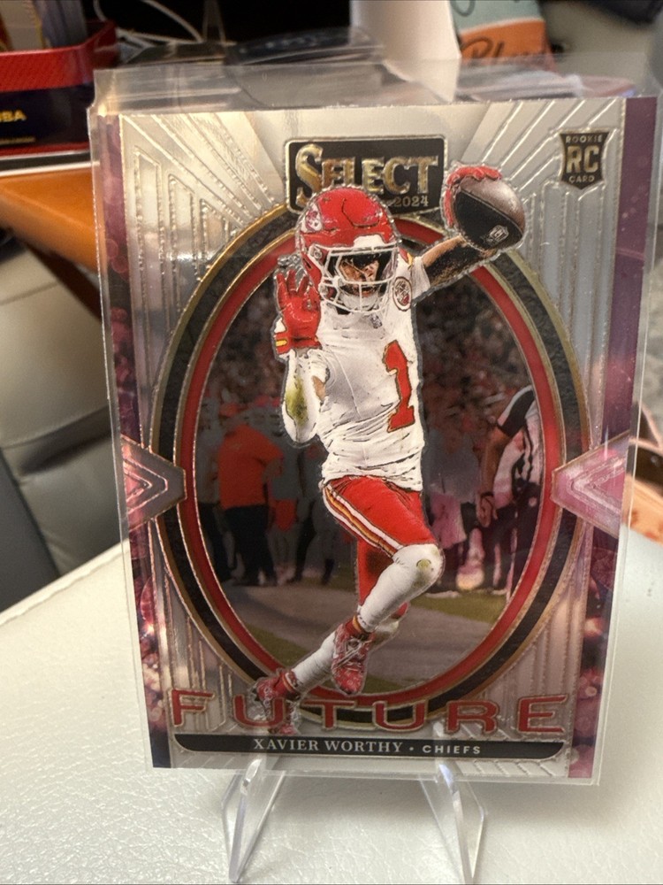 Xavier Worthy (Rookie) #8 Future 2024 Panini - Select Football