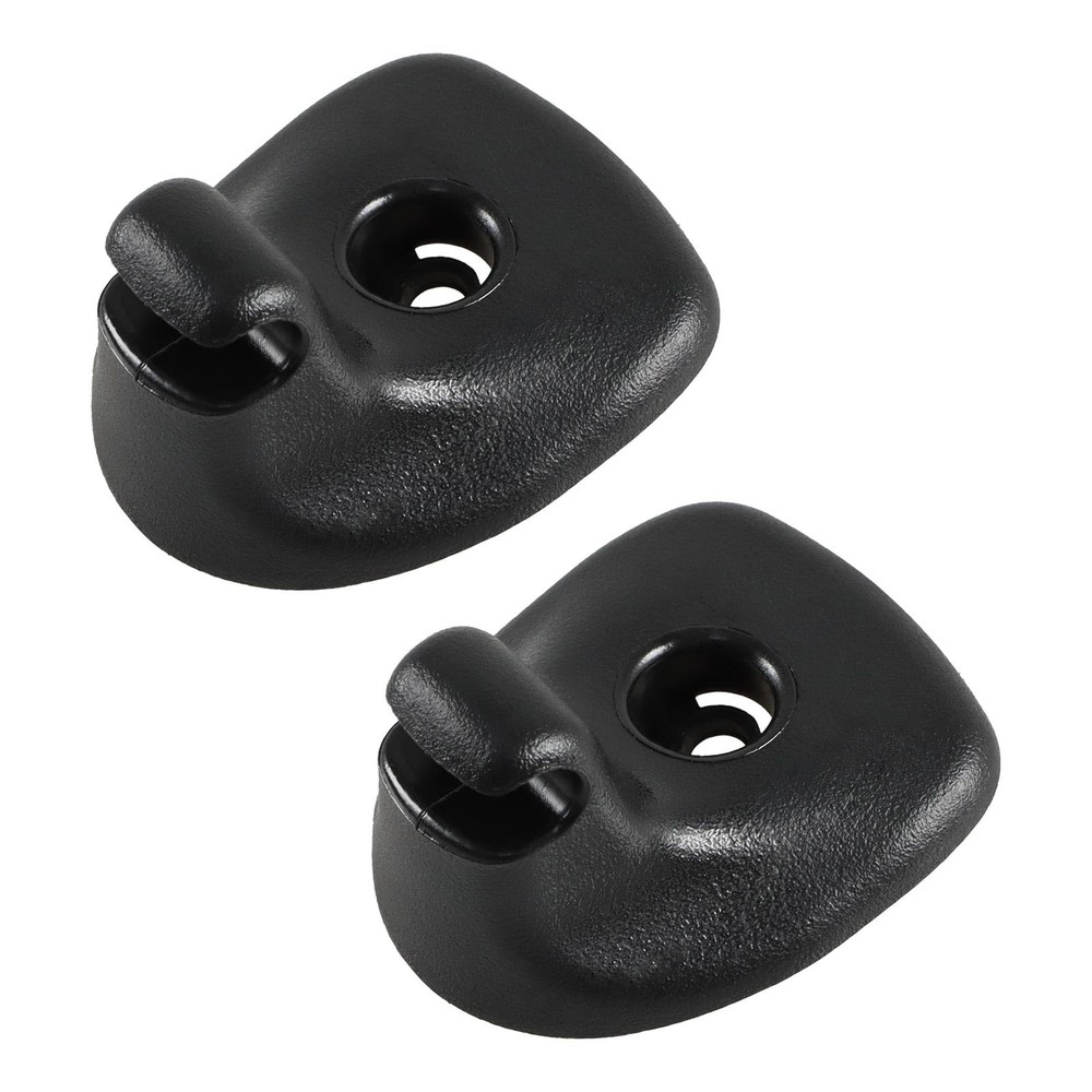 HIMARKLIF 2Pcs Sun Visor Support Retainer Shade Clips Black