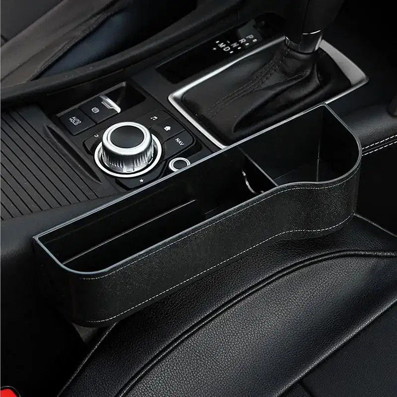 Apricot Car Seat Organizer with Crevice Storage Ships from US