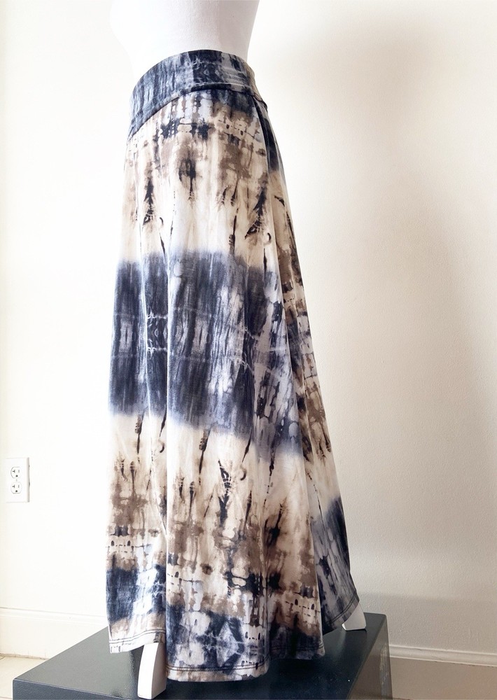 Joe B by Joe Benbasset Tie-Dye Maxi Pull On Stretch Skirt M