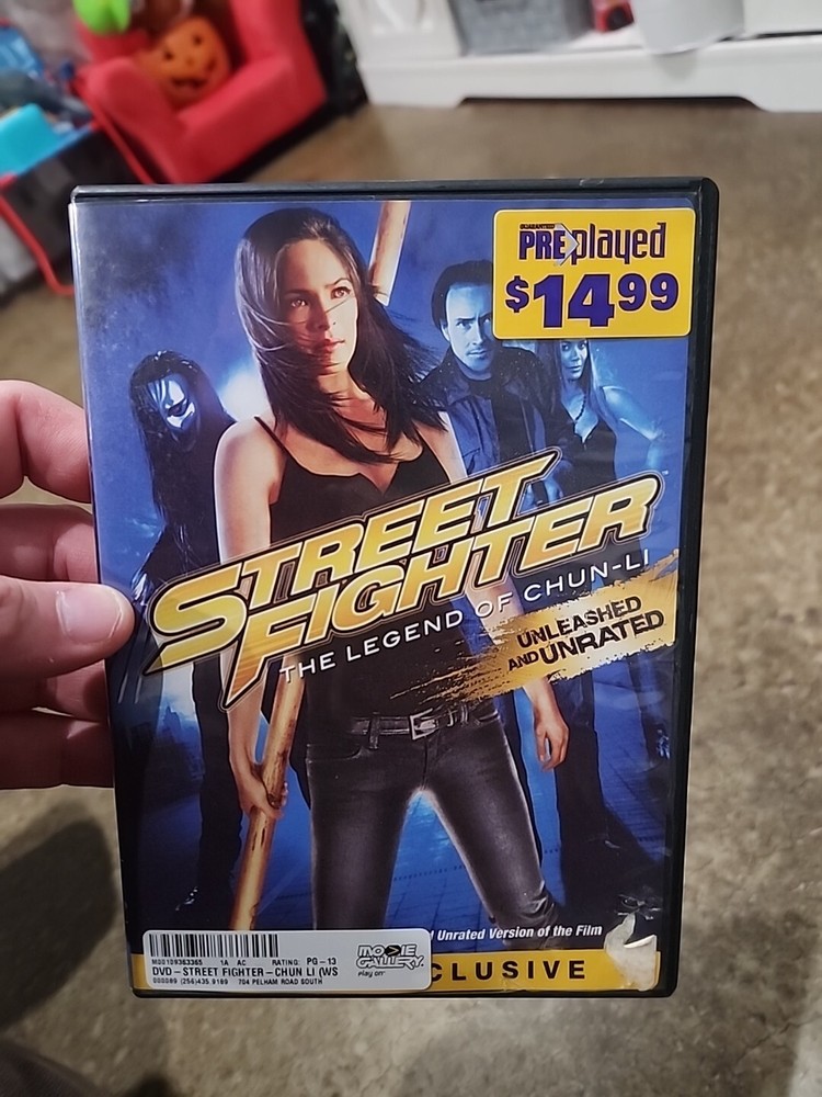Street Fighter The Legend of Chun-Li (Unleashed And Unrated) DVD Tested Works
