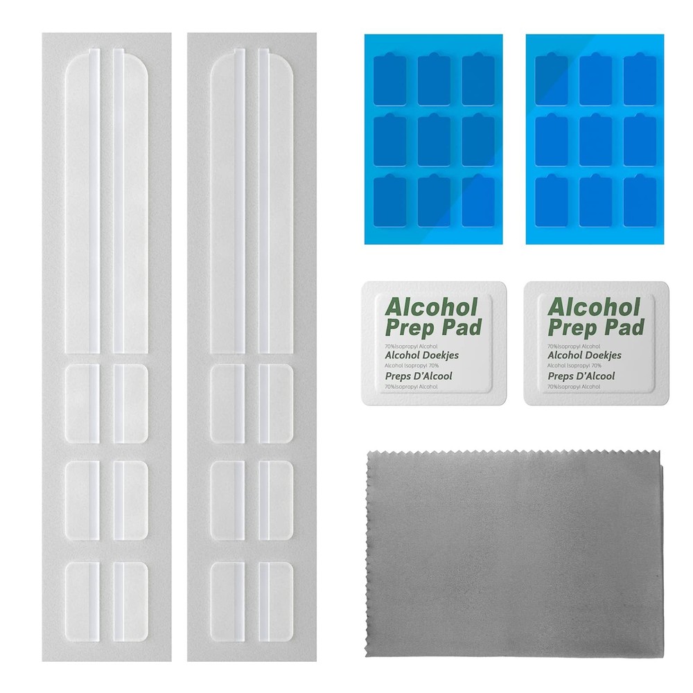 Privacy Screen Adhesive Strips and Slide Mount Tabs for Laptop Computer Monit...