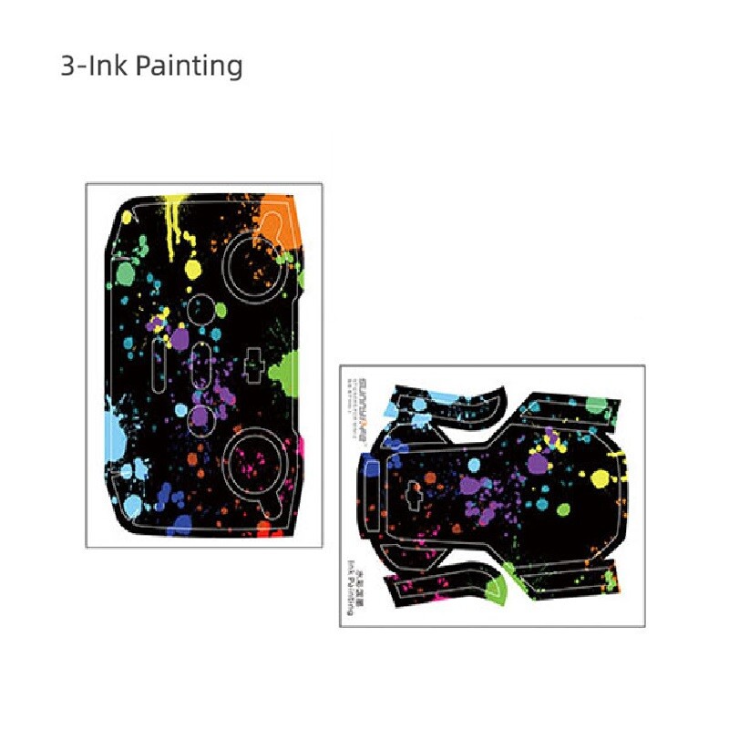 2 Cool Removable PVC Sticker Kit for DJI Mavic Mini 2 Drone Controller