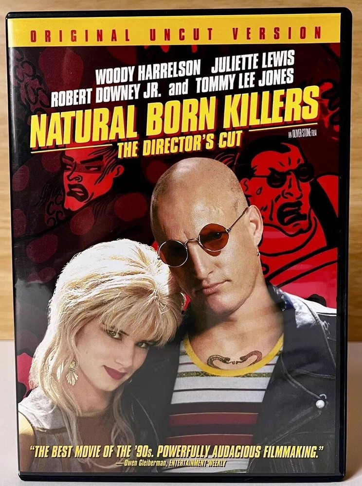 Natural Born Killers The Director’s Cut. 2 Disc. 44-page Booklet