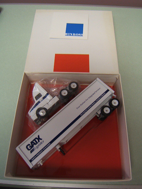 Winross GATX Logistics Freight Systems International cab 1995 MIB Diecast-image