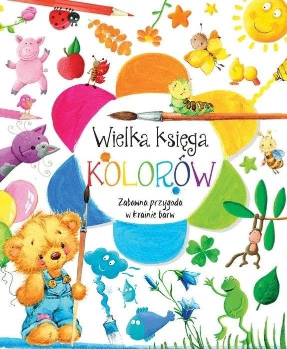 Wielka ksiega kolorow by Anna Wi?niewska Book The Fast Free Shipping
