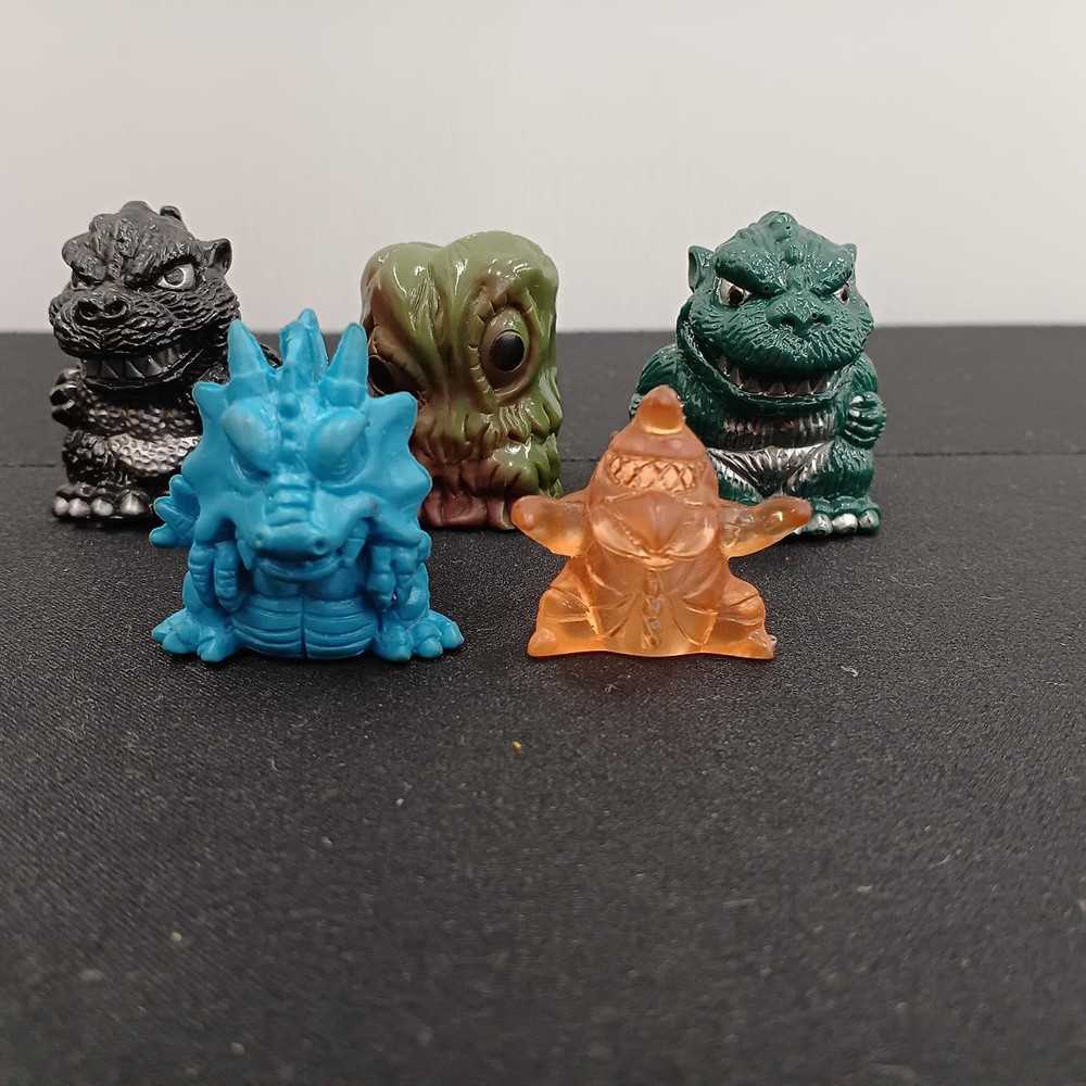 Godzilla Finger Puppet Eraser Summary Set Model Number Godzilla Finger Pup G6j83