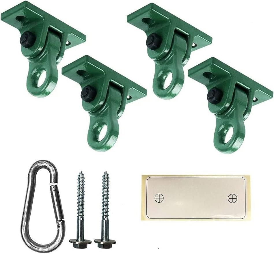 Ultimate Swing Hanger Set – Heavy Duty, Quiet Bearings and Rust-Resistant Design