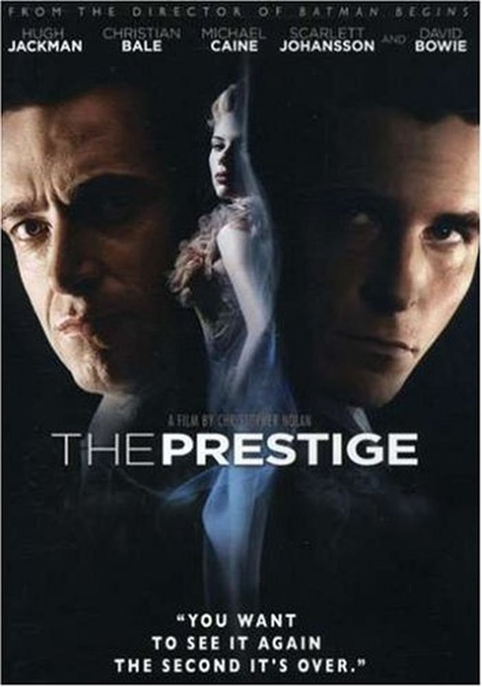 The Prestige (DVD) Hugh Jackman Christian Bale Michael Caine Scarlett Johansson