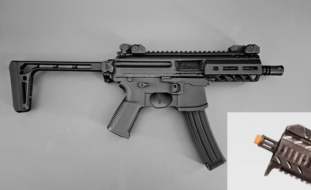 Sig Sauer MPX SMG Prop Gun 1:1 Scale Lifesize