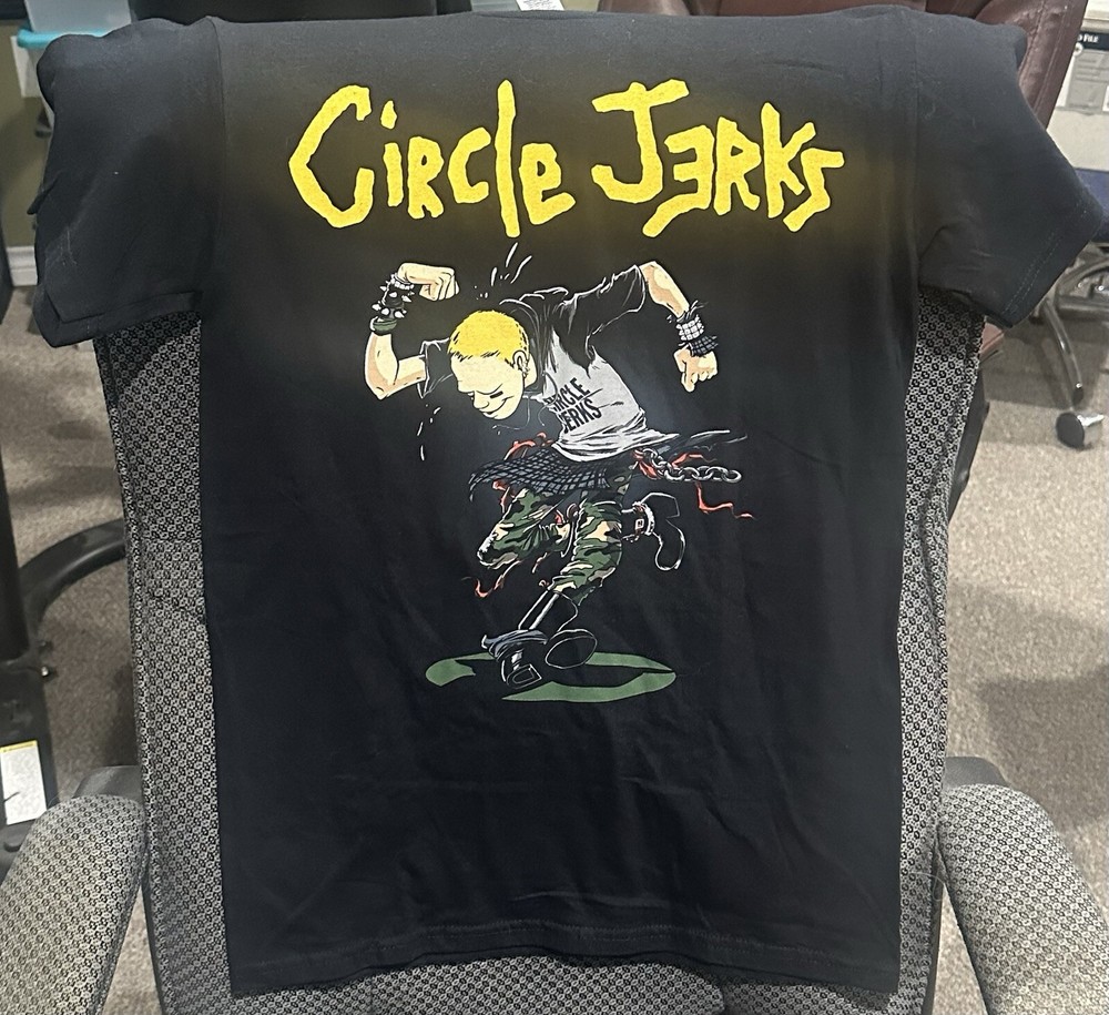 Circle Jerks 7 Seconds Negative Approach North America Tour 2022 Tshirt Trust