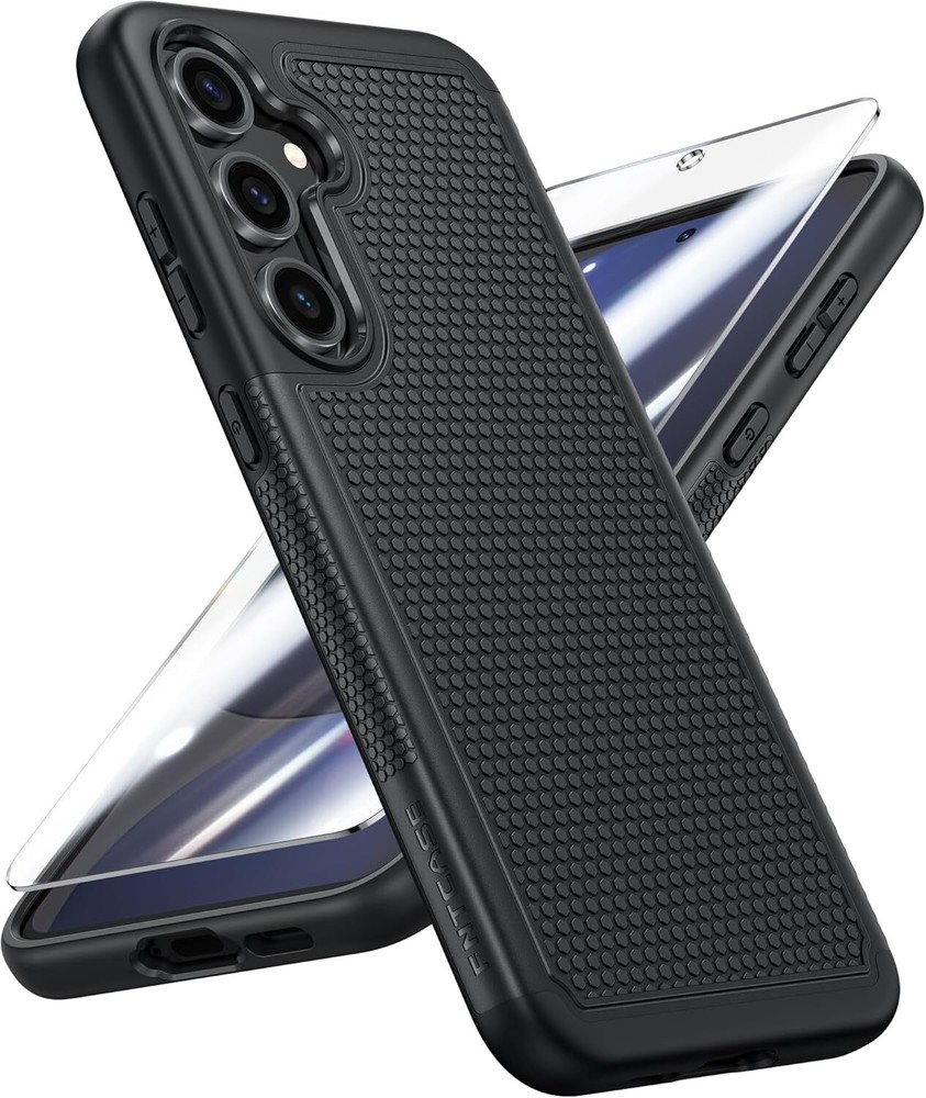 For Samsung Galaxy S24 Fe Heavy duty Non Slip Durable Protection Case Cover
