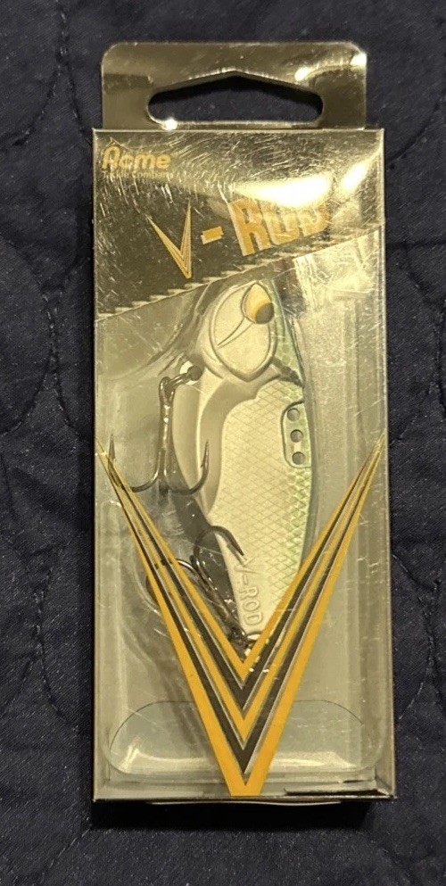 Acme V-Rod Fishing Lure, Smelt Dis Color, 3/4 oz Size
