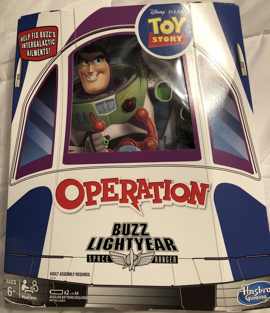 Disney Pixar Toy Story Buzz Lightyear Board Game For Kids Brand New-image