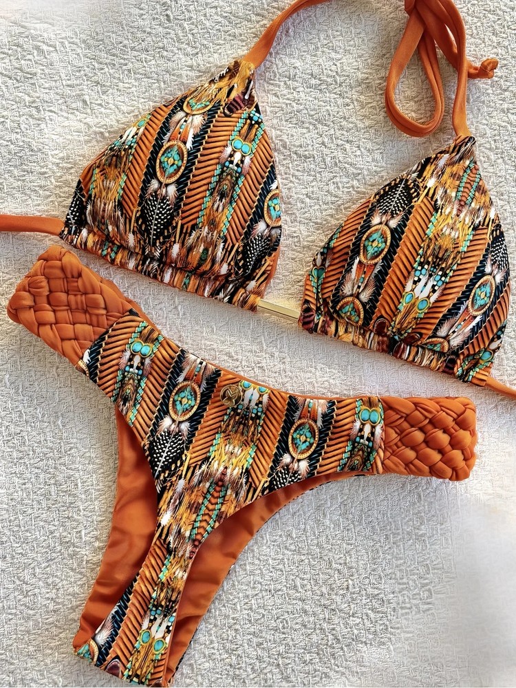 Bikini Female Swimsuit Women Swimwear Two-pieces Bikini set Bather Bathing New