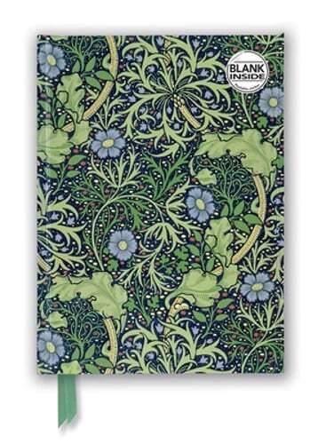 William Morris: Seaweed (Foiled Blank Journal) by Flame Tree Studio: New