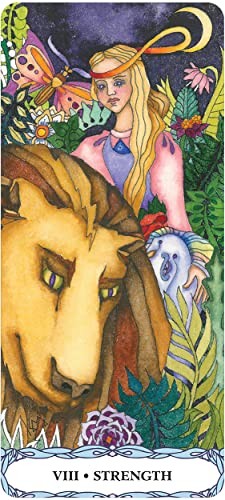 Moon Garden Borderless Tarot Deck by Kar Sweikhardt  