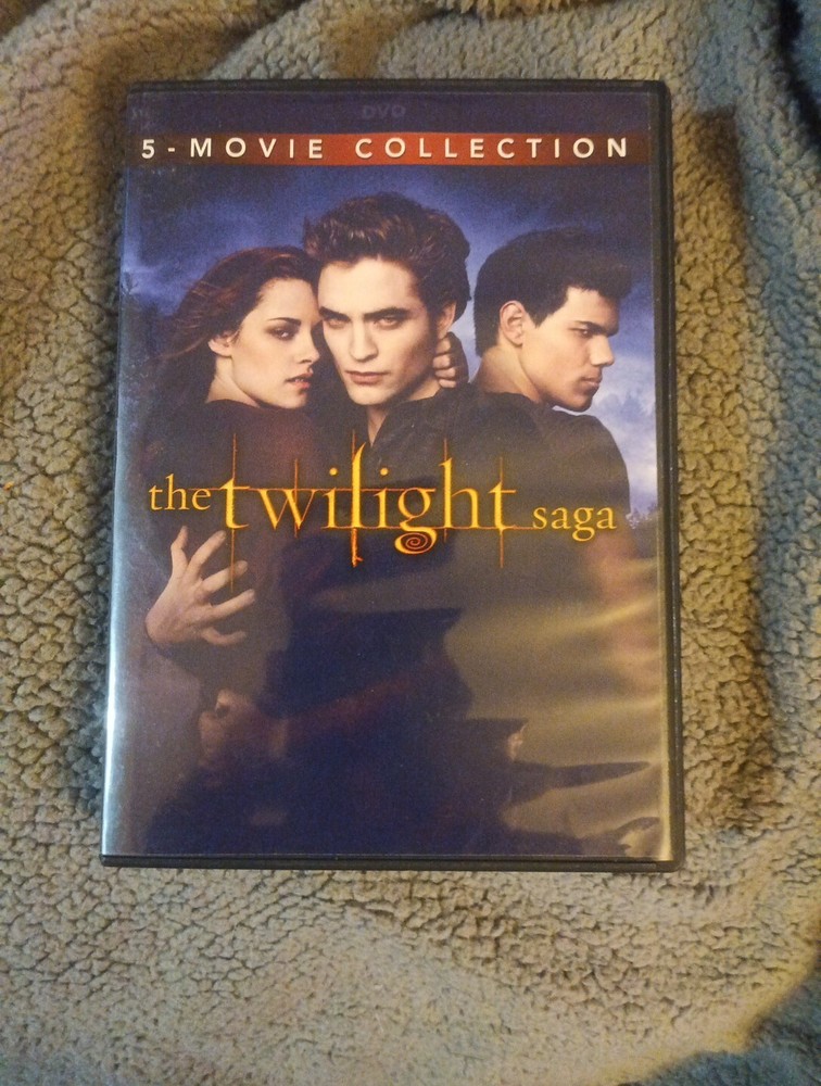 The Twilight Saga Complete Movies Series 1 2 3 4 5 Collection Boxed DVD Set