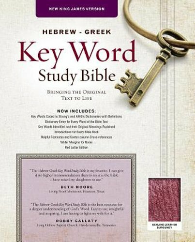 Hebrew-Greek Key Word Study Bible-NKJV by Amg Publishers: New