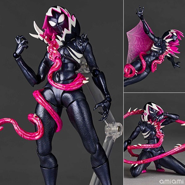 [Kaiyodo] Revoltech Amazing Yamaguchi Spider-Gwen Gwenom From JP NEW