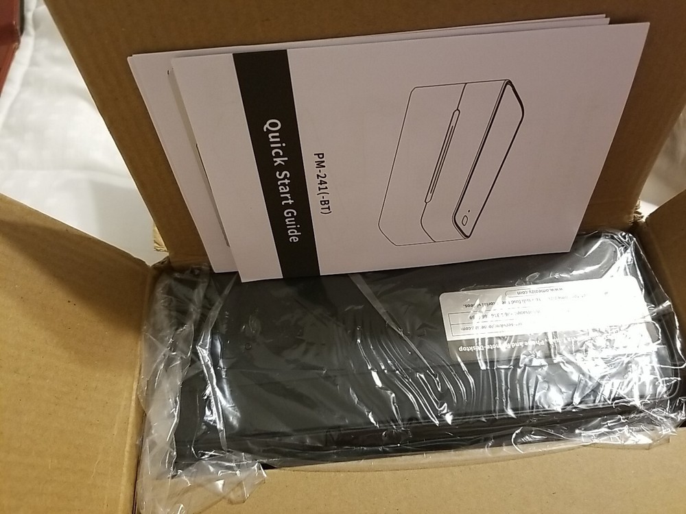 NEW Bluetooth Thermal Label Printer PM-241-BT Wireless for Logistics Black-image