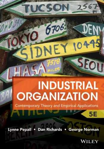 Industrial Organization: - Paperback, by Pepall Lynne; Richards - Very Good