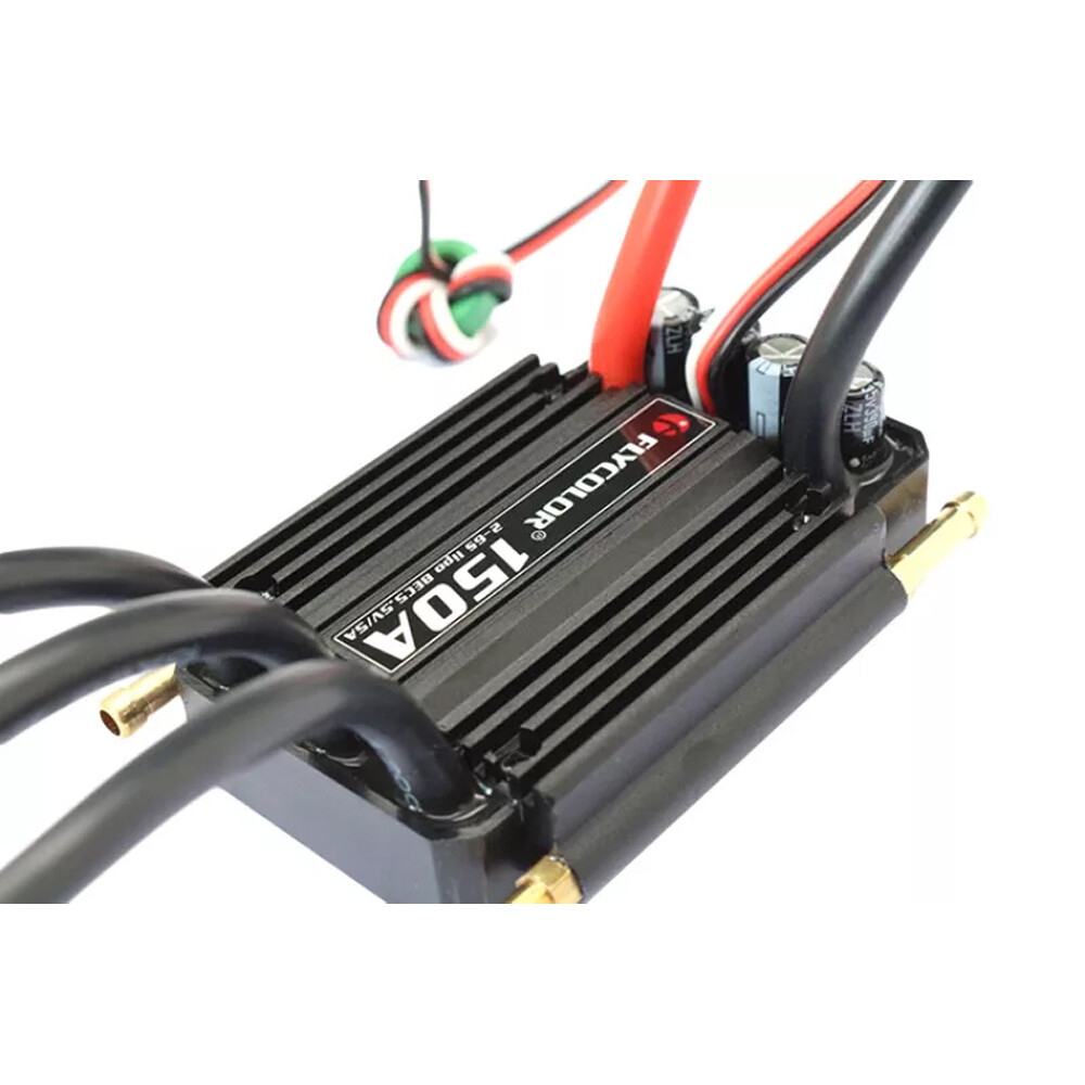 Flycolor 150A Waterproof Brushless ESC for 2-6S RC Jet Boats