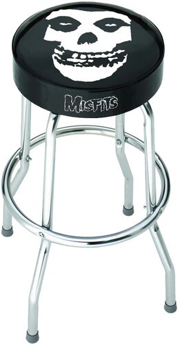 Misfits - Rocksax - Misfits - Fiend Rest In Peace Logo - Bar Stool With Swivel S
