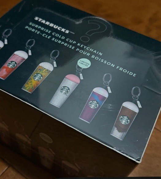 Starbucks Suprise Frap Cold Cup Key Chain 2025 ~ Mystery Box (12pack)-image