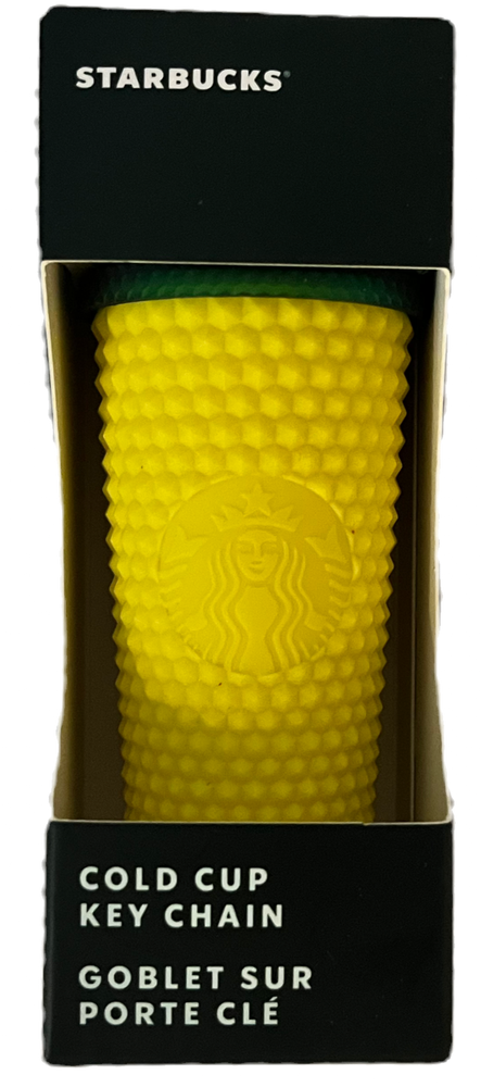 Starbucks Hawaii Pineapple Cold Cup Keychain Tropical Accessory-image
