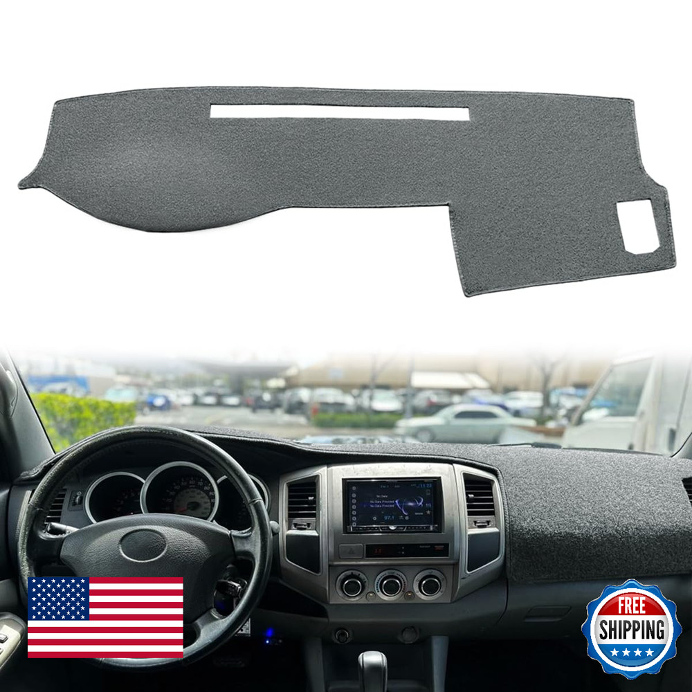 Dash Cover Mat Custom Fit for Toyota Tacoma 2005-2015 Dashboard Cover Pad Carpet