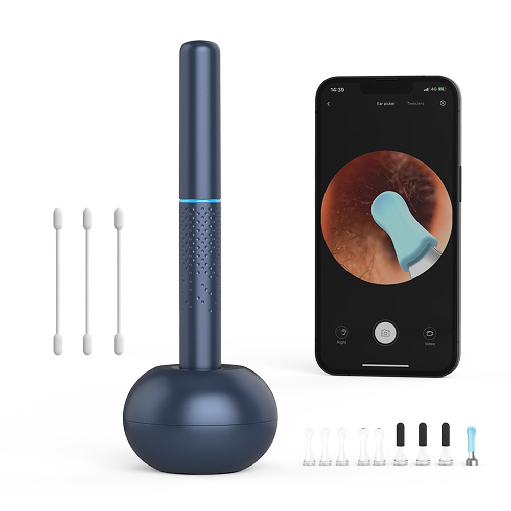 3.5mm Visual Ear Pick Endoscope with LED Light for Earwax Removal J1L1  -image