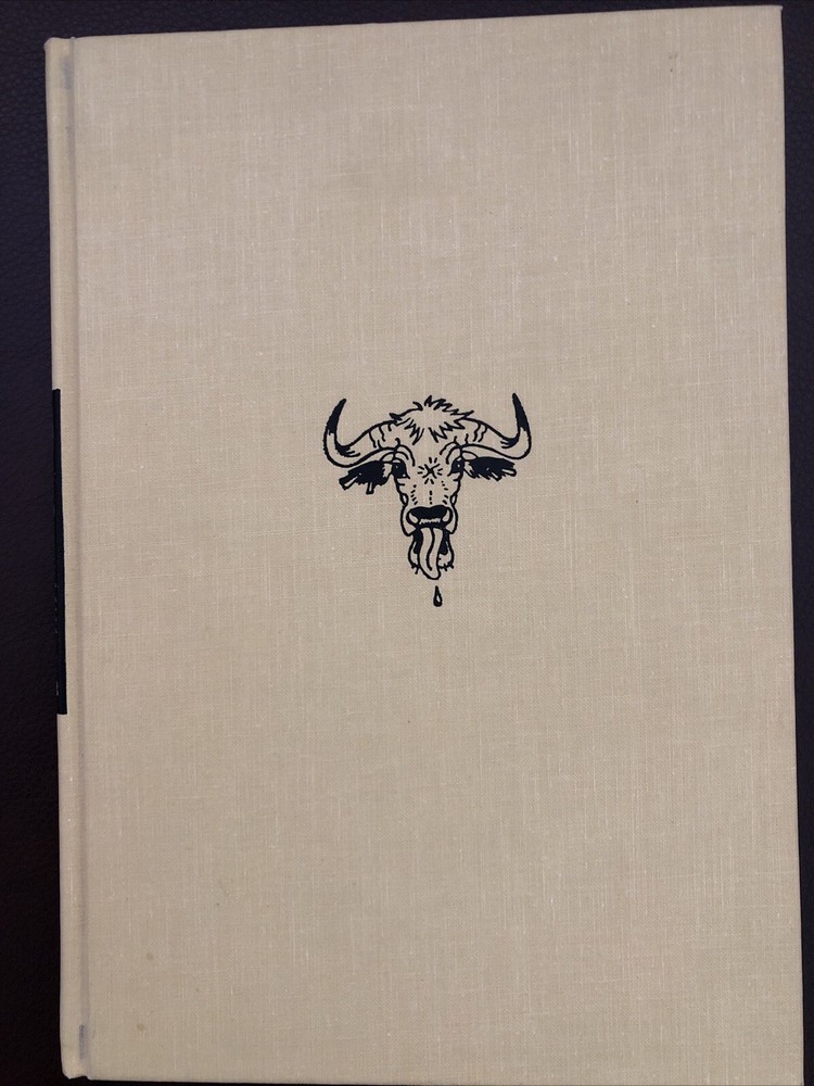 Cow Killers Commission in Mexico 1956 HC DJ Book SIGNED SKETCHED Bill Leftwich