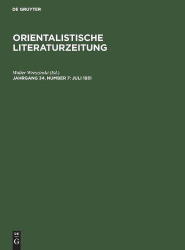 Juli 1931 (Hardback)