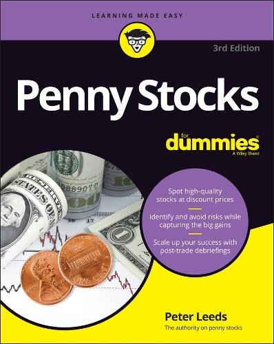 Peter Leeds Penny Stocks For Dummies (Paperback)