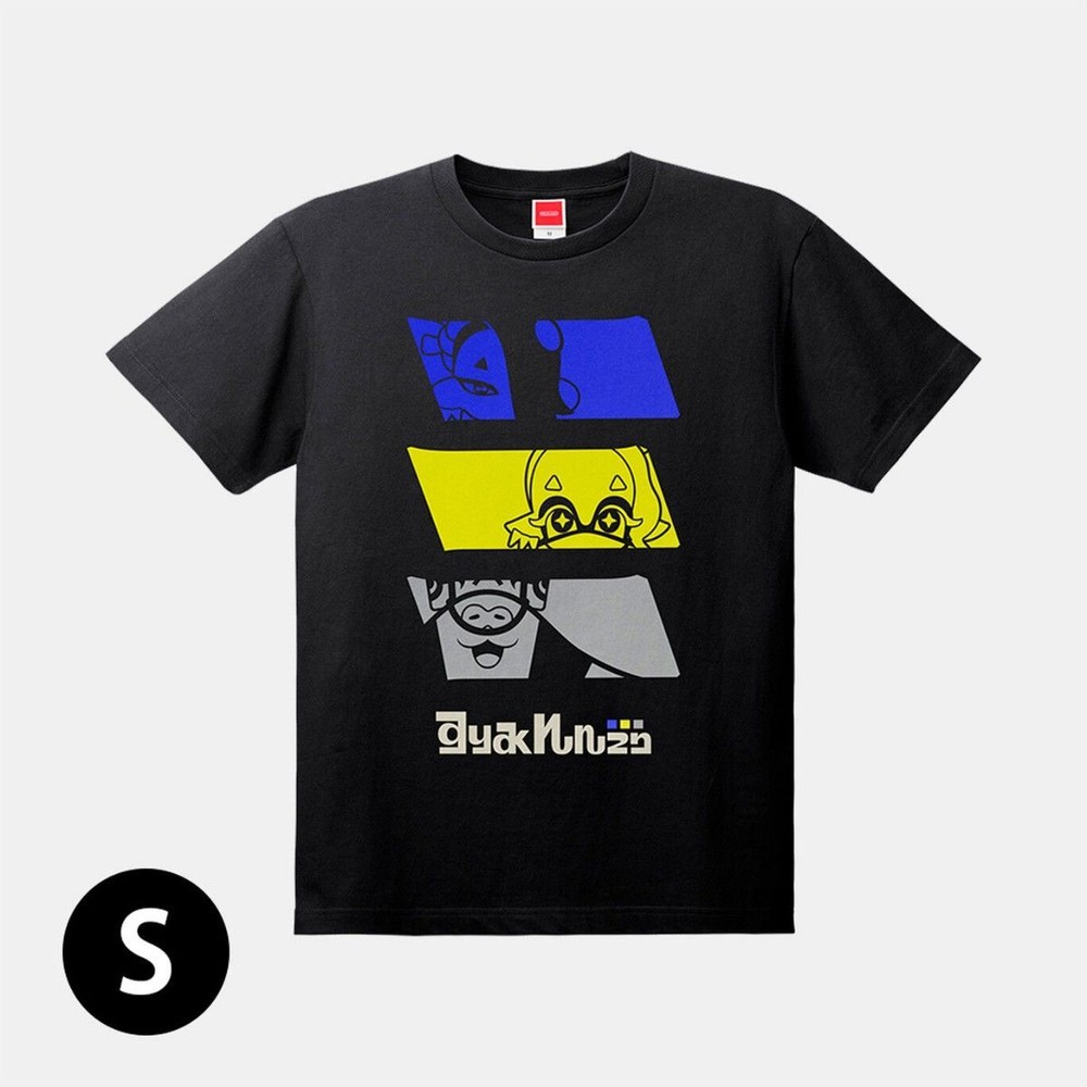 Nintendo Live 2022 T-Shirt Splatoon 3 Bankara S(US XS) Black Japan New