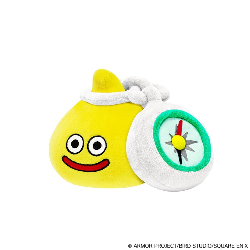 [Square Enix] Dragon Quest Walk Plush Toy S Happy Yellow Slamichi From JP NEW
