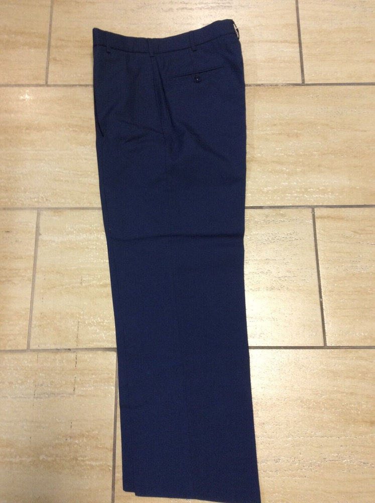 DLA Navy Blue Dress Uniform Pants Men's Size 35L-image