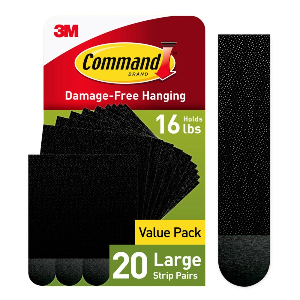 Large Picture Hanging Strips, Damage Free Hanging Picture Hangers, No Tools W...
